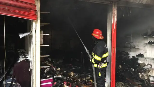 Sədərəkdə yanğın