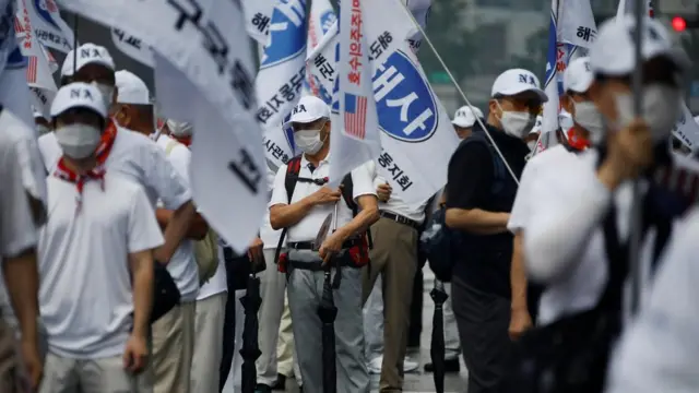 Протест в Сеуле