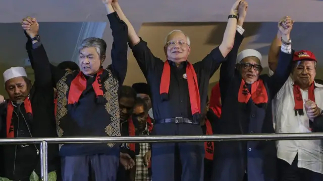 นายนาจิบ ราซัค นายกรัฐมนตรีมาเลเซีย