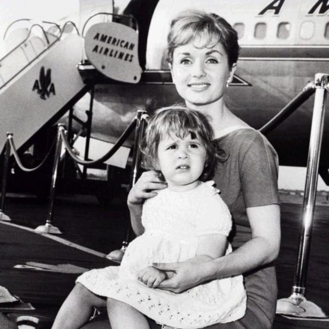Carrie Fisher y su madre