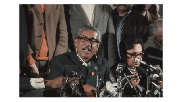 বাংলাদেশের প্রতিষ্ঠাতা রাষ্ট্রপতি শেখ মুজিবুর রহমান