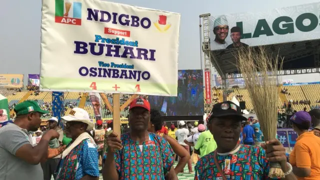 Ụfọdụ ndị Igbo na-akwado Onyeisiala Buhari pụtakwara n'ọgbọ
