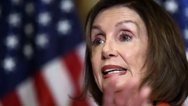 نانسي بيلوسي زعيمة الديمقراطيين في الكونغرس ورئيسة مجلس النواب الأمريكي