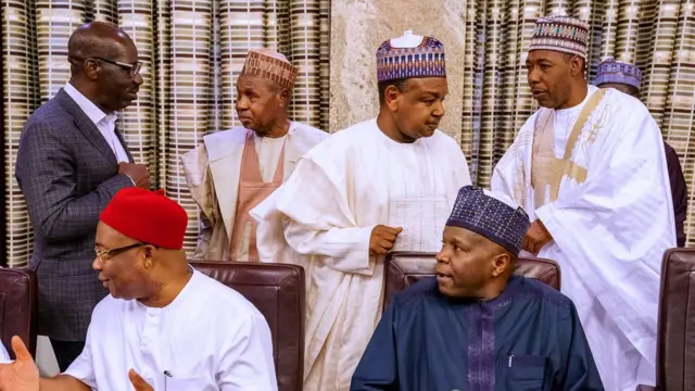 Gwamnoni jihohi a Najeriya