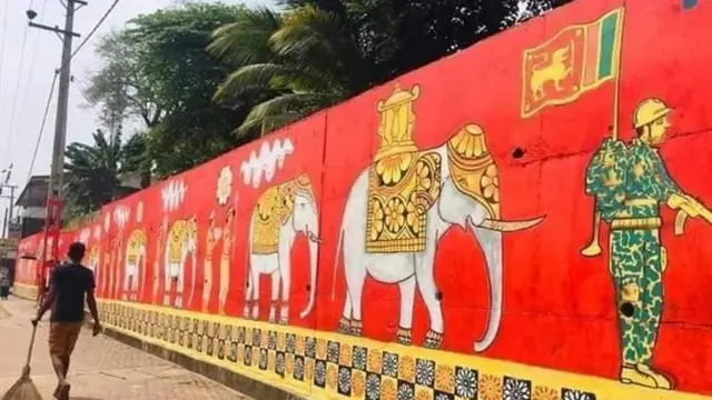 சுற்றுச் சூழலை அழகுபடுத்தும் சுவரோவிம்; இனவாதத்தை உயர்த்திப் பிடிக்கின்றனவா?