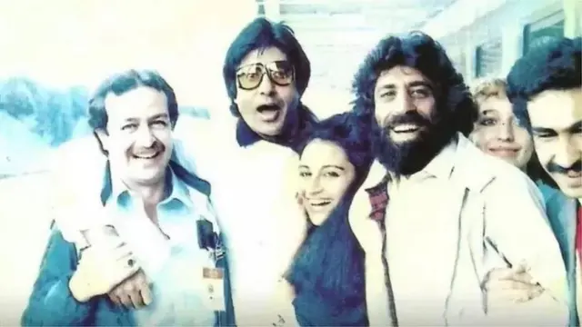 Sawirka Amitabh Bachchan oo filim ku duubayay Kabul