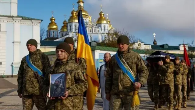 Des soldats ukrainiens