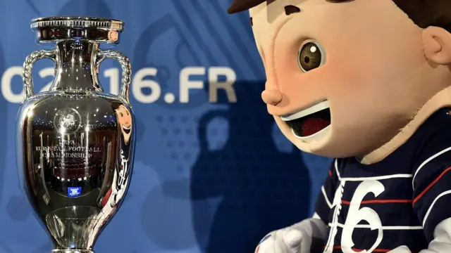 Super Victor, mascota de la Euro 2016