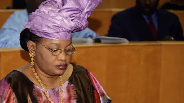 La députée de l'opposition Aida Mbodj, ici lors de la 11e législature, a rejeté le projet de loi (illustration).