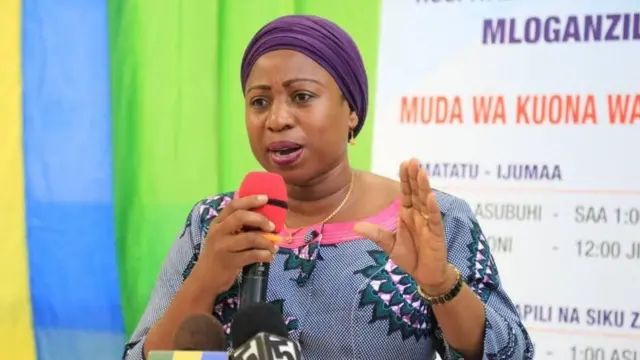 Waziri wa afya Tanzania Ummy Mwalimu