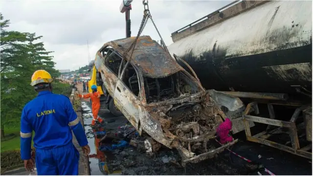 "Otedola bridge fire:"