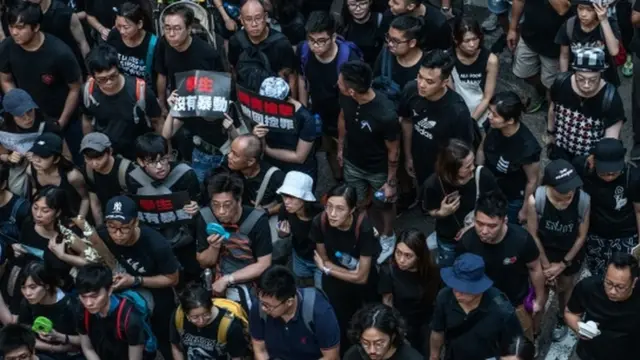 हॉन्गकॉन्ग के प्रदर्शनकारी