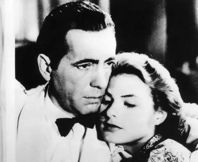 Хамфри Богарт и Ингрид Бергман