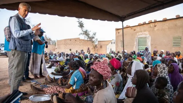 Filippo Grandi appelle à mobiliser au moins 300 millions de dollars pour assister les déplacés internes au Burkina Faso.