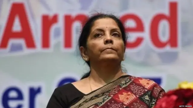 भारत की रक्षा मंत्री निर्मला सीतारमण