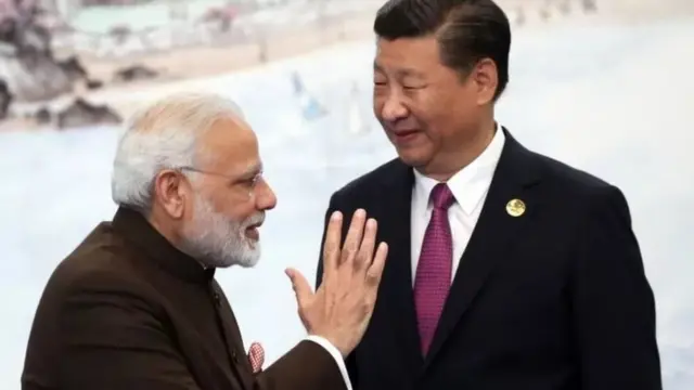 नरेंद्र मोदी और शी जिनपिंग