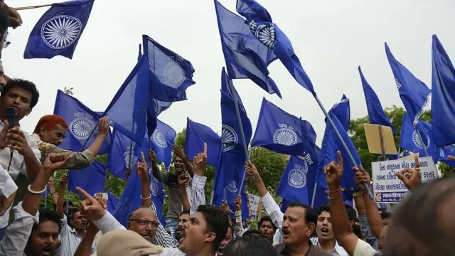 दलित प्रदर्शन