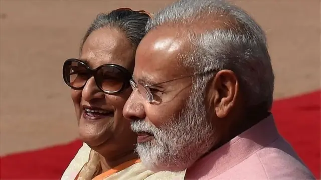 షేక్ హసీనా, మోదీ