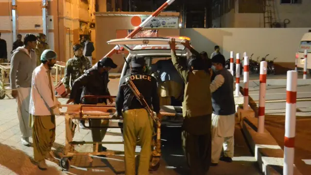 کوټه کې پولیس پر روزنیز مرکز برید