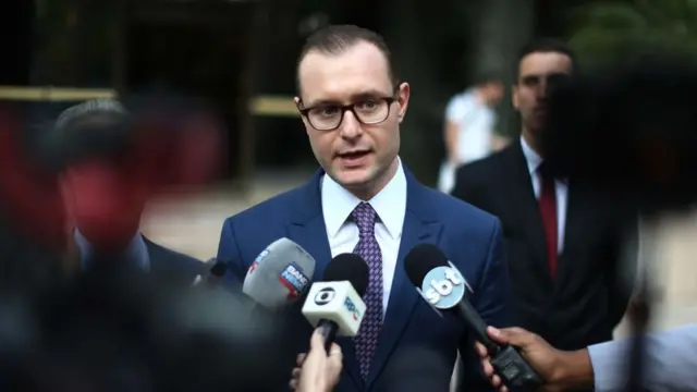 O advogado de Lula, Cristiano Zanin Martins