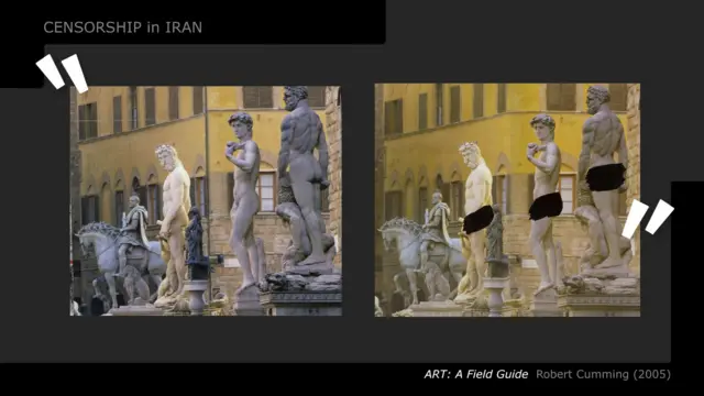 سانسور کتب هنری در ایران