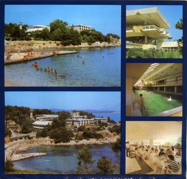 Деца на мору испред дечијег одмаралишта у Хрватској