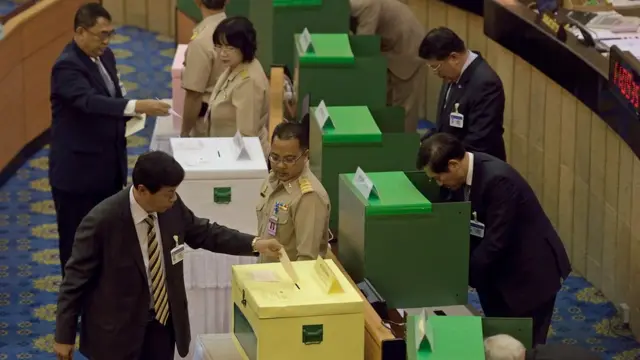 การลงมติถอดถอนยิ่งลักษณ์