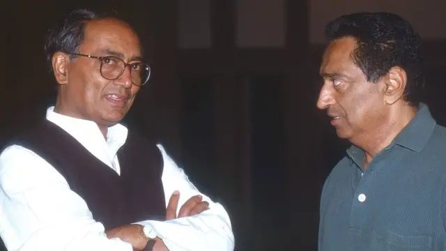 दिग्विजय सिंह, कमलनाथ