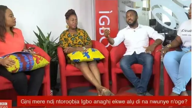 Ndị ọbịa na-etinye ọnụ n'okwu