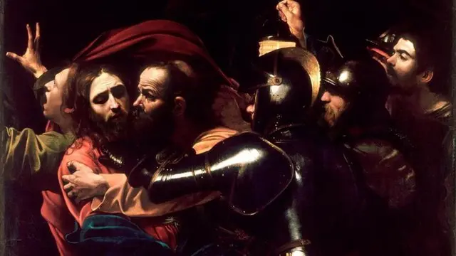دستگیری مسیح اثر کاراواجو، ۱۶۰۲
