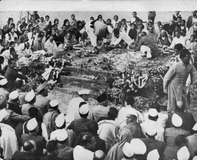 గాంధీ అంత్యక్రియలు