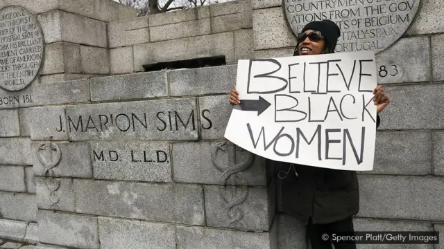 l'ancien emplacement statue de J Marion Sims