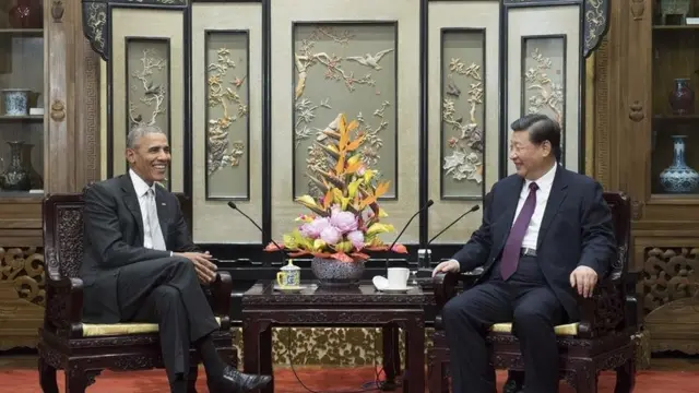 奥巴马与习近平