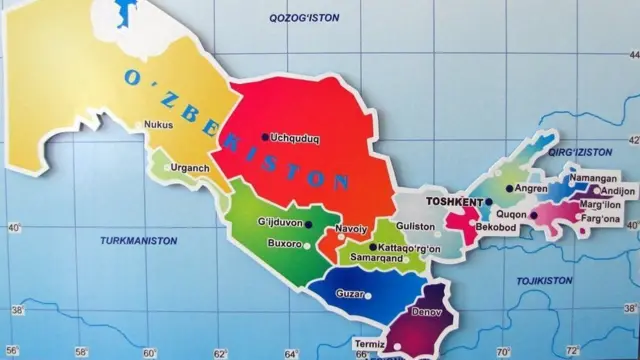Ўзбекистон харитаси