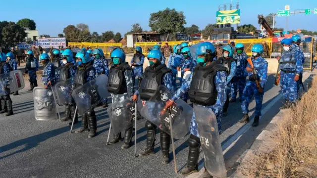 હરિયાણા-રાજસ્થાન સરહદે સુરક્ષાદળો