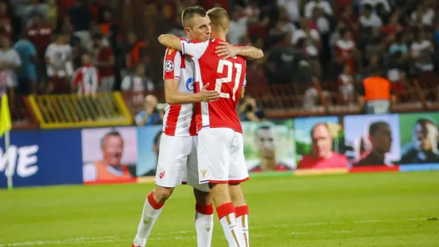 Krističić i Simić posle meča