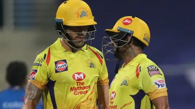 డె ప్లెసీ, ధోనీ