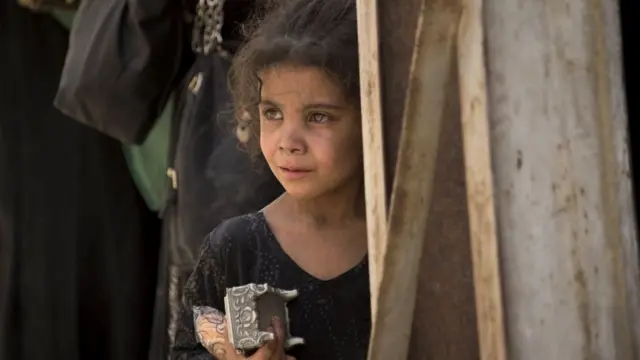 Musul'da kız çocuğu