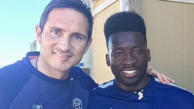 Hellah Sidibé et Frank Lampard