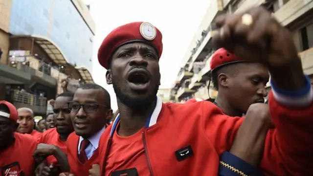 Kiongozi wa upinzani nchini Uganda Bobi Wine