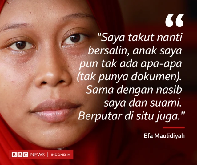 Efa, anak tanpa kewarganegaraan