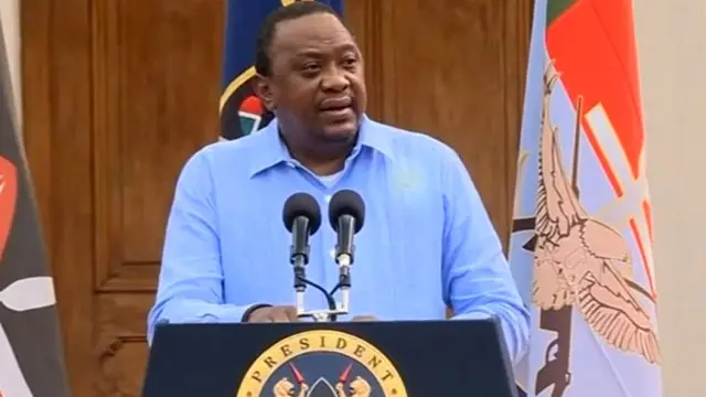 Prezida wa Kenya Uhuru Kenyatta
