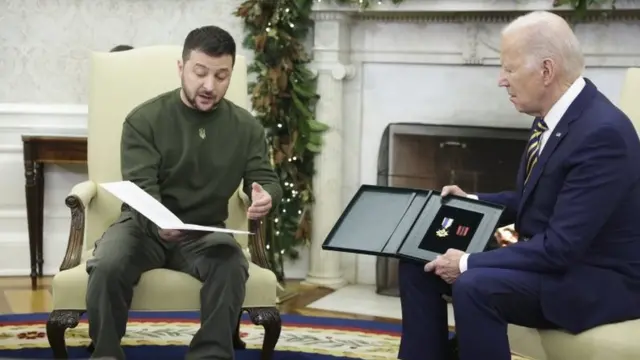 ज़ेलेन्स्की, जो बाइडन