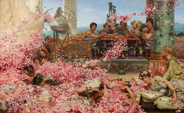 "As rosasjogo de roleta ganhar dinheiroHeliogábalo", do pintor holandês Lawrence Alma-Tadema