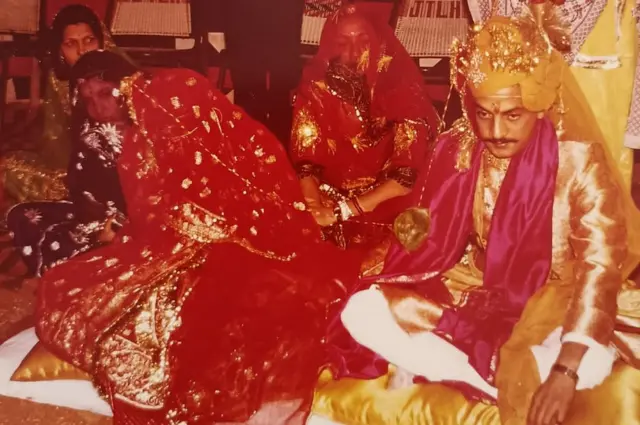 સરિતા કુમારીનાં લગ્નની તસવીર