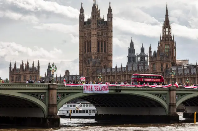 Акция белорусов