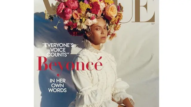 Beyoncé est la première femme noire à faire la couverture de Vogue pour le mois de septembre
