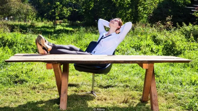 无限休假制度越来越普遍（图片来源：Alamy）