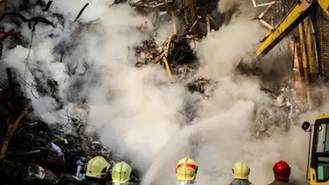 آتش سوزی ساختمان پلاسکو