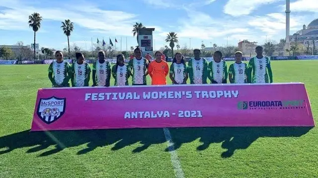 "Nigeria Super Falcons" flog Equatorial Guinea 9-0